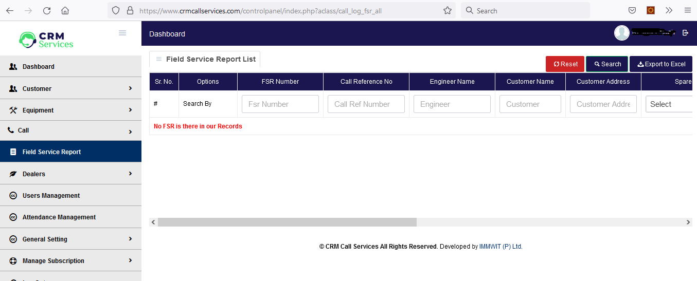 Step 8 : Manage Field Service Report